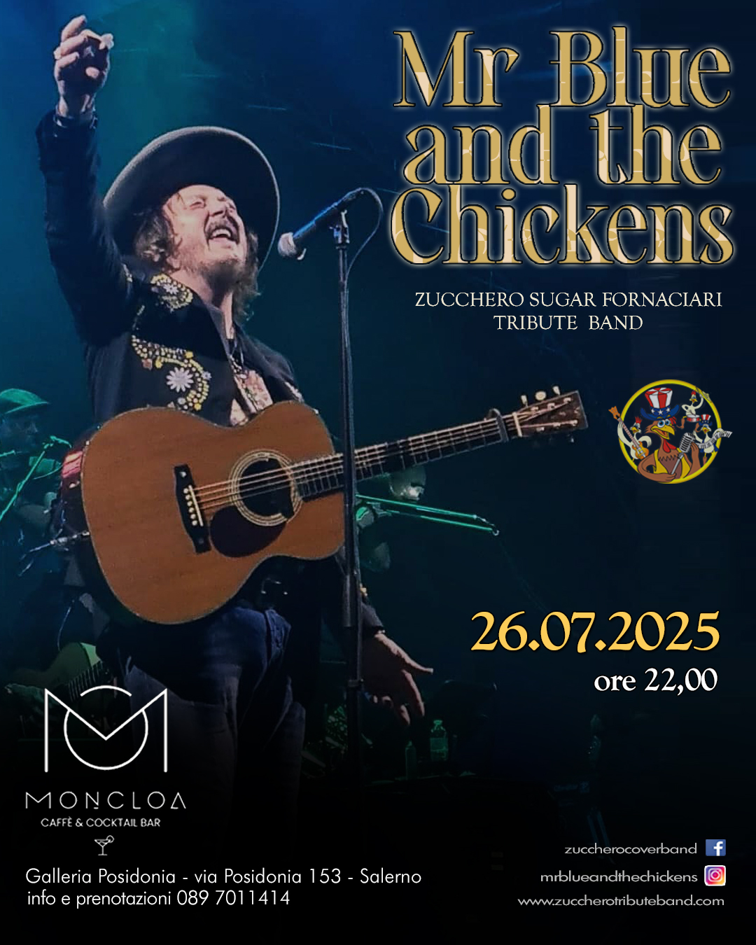 Mr Blue & The Chickens - Zucchero Tribute