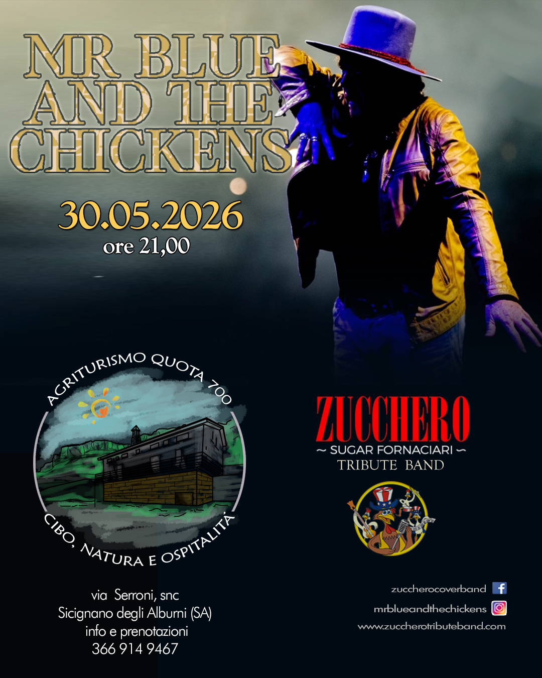 Mr Blue & The Chickens - Zucchero Tribute