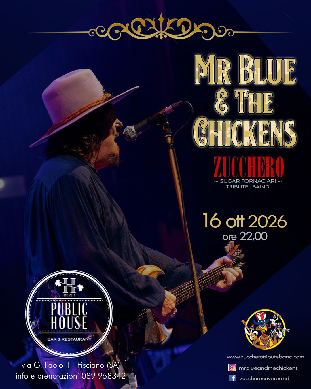 Mr Blue & The Chickens - Zucchero Tribute